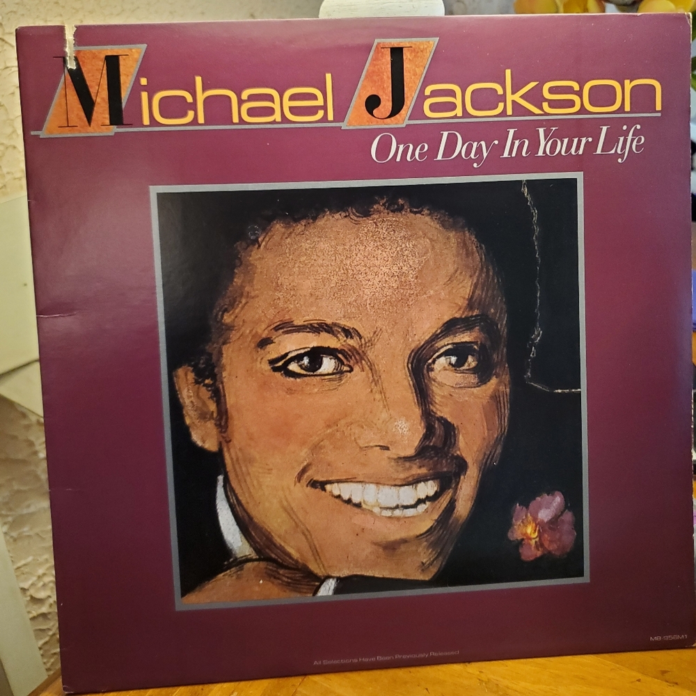 Michael Jackson " One day in your life' 1981, Funk, Soul , LP 12"